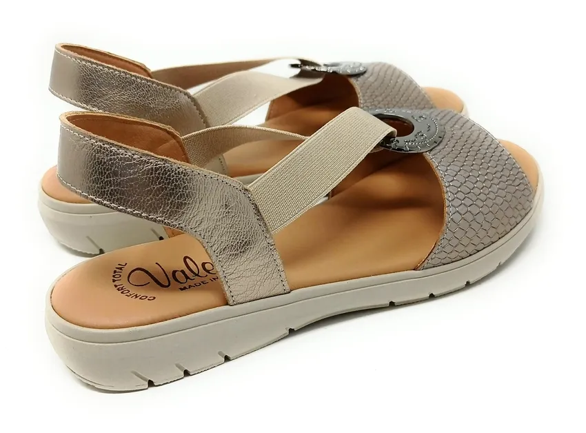 SANDALIAS VALERIA’S CONFORT 9031 TAUPE