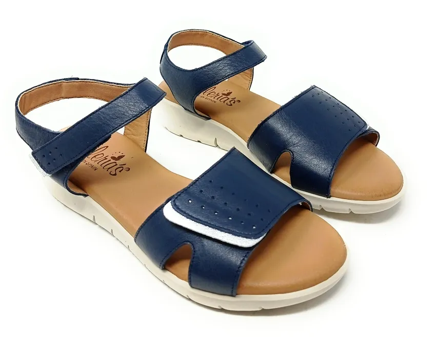 SANDALIAS VALERIA’S CONFORT 9034 MARINO