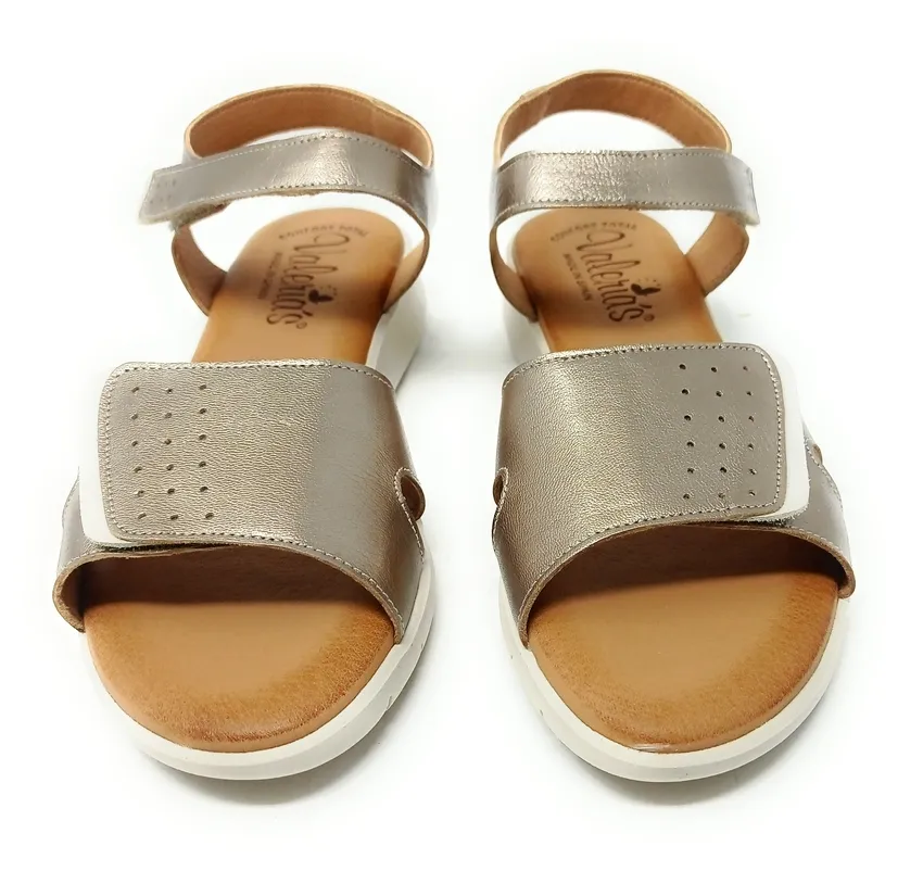 SANDALIAS VALERIA’S CONFORT 9034 TAUPE