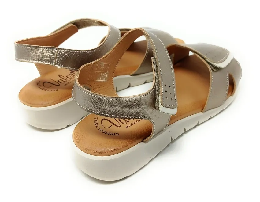 SANDALIAS VALERIA’S CONFORT 9034 TAUPE