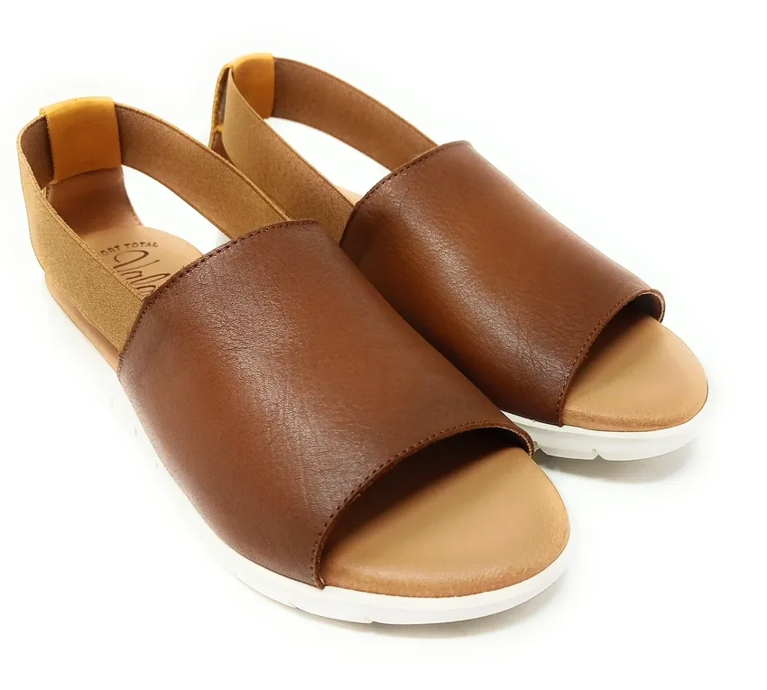 SANDALIAS VALERIA’S CONFORT 9035 CUERO