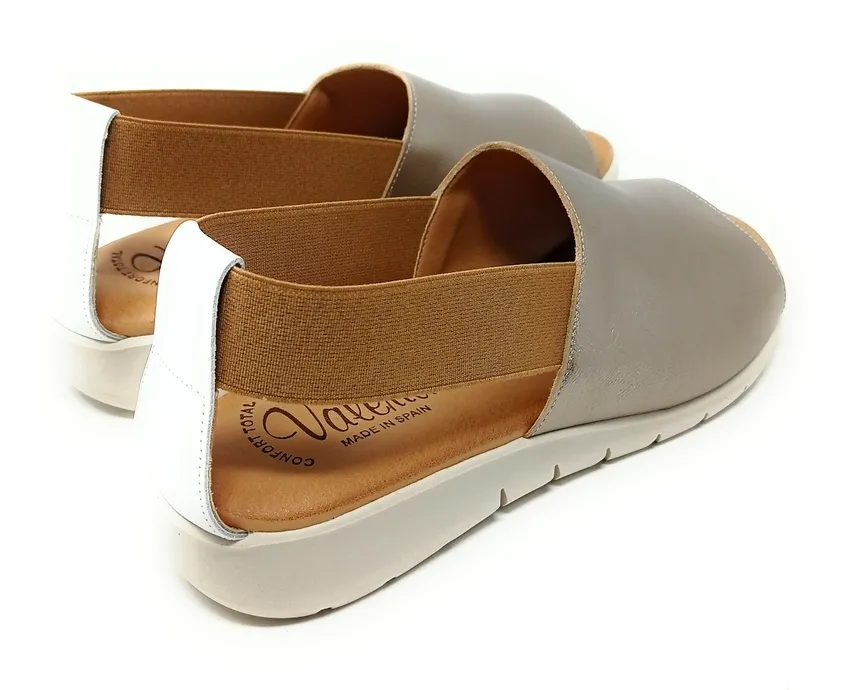 SANDALIAS VALERIA’S CONFORT 9035 TAUPE