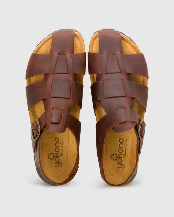 SANDALIAS YOKONO MACAM CUERO