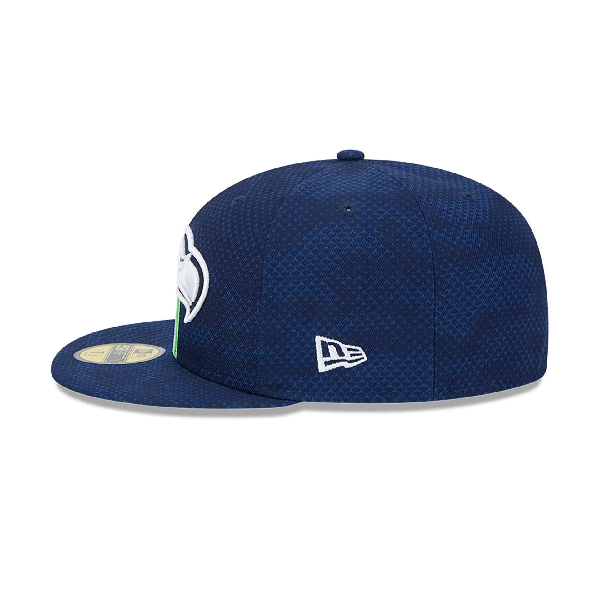 Seattle Seahawks NFL Sideline 2024 Azul Oscuro 59FIFTY Gorra Ajustada