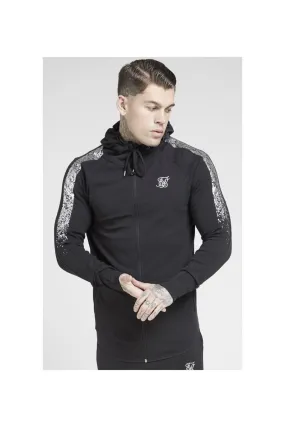 SIKSILK Chaqueta con capucha  Fade  color negro