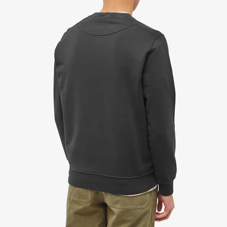 STONE ISLAND 63051 CREW NECK SWEATSHIRT BLACK