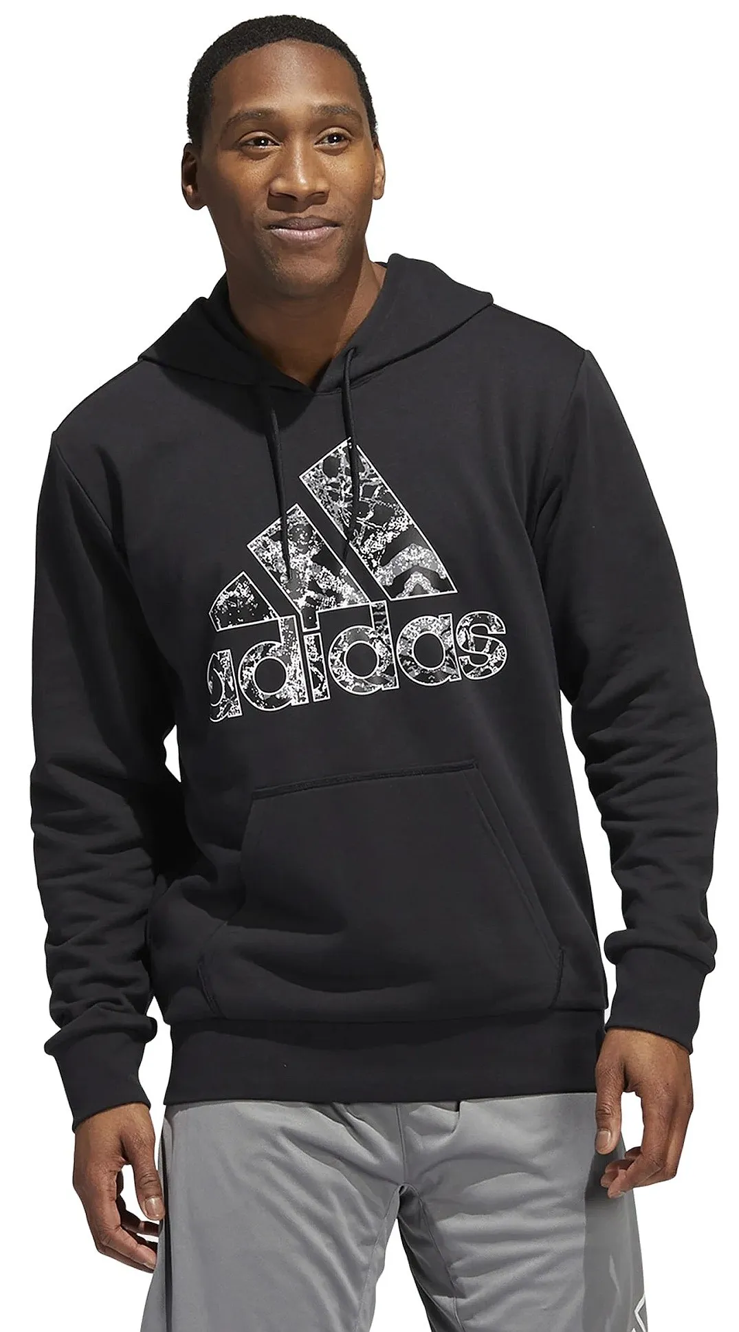 sudadera adidas Performance Legends Basketball Hoodie 2.0 - Black/White - men´s