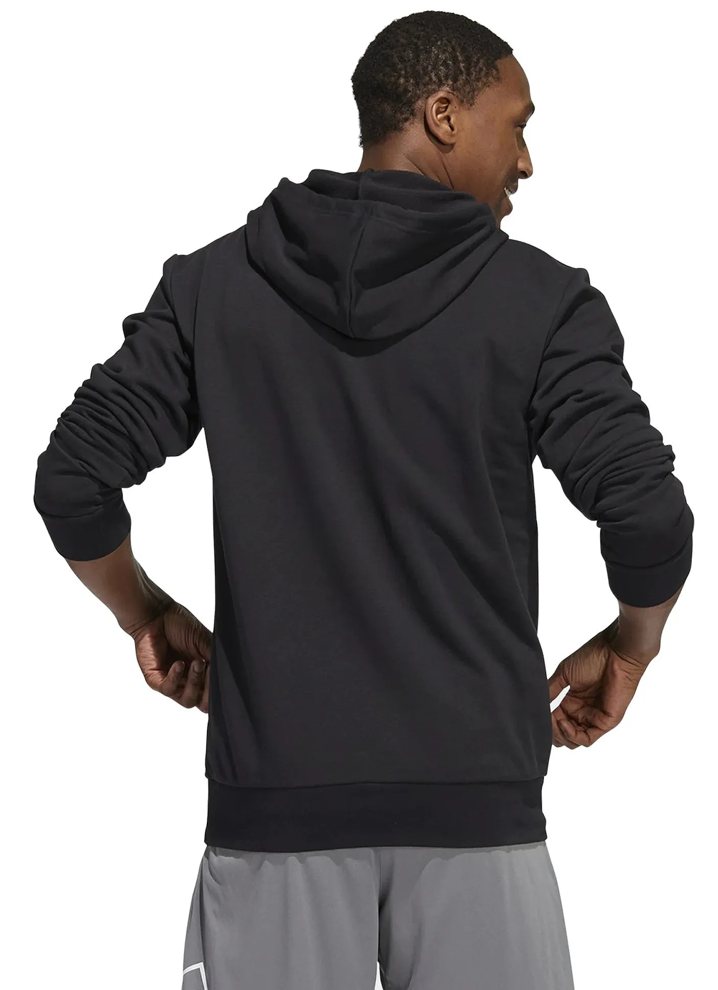 sudadera adidas Performance Legends Basketball Hoodie 2.0 - Black/White - men´s