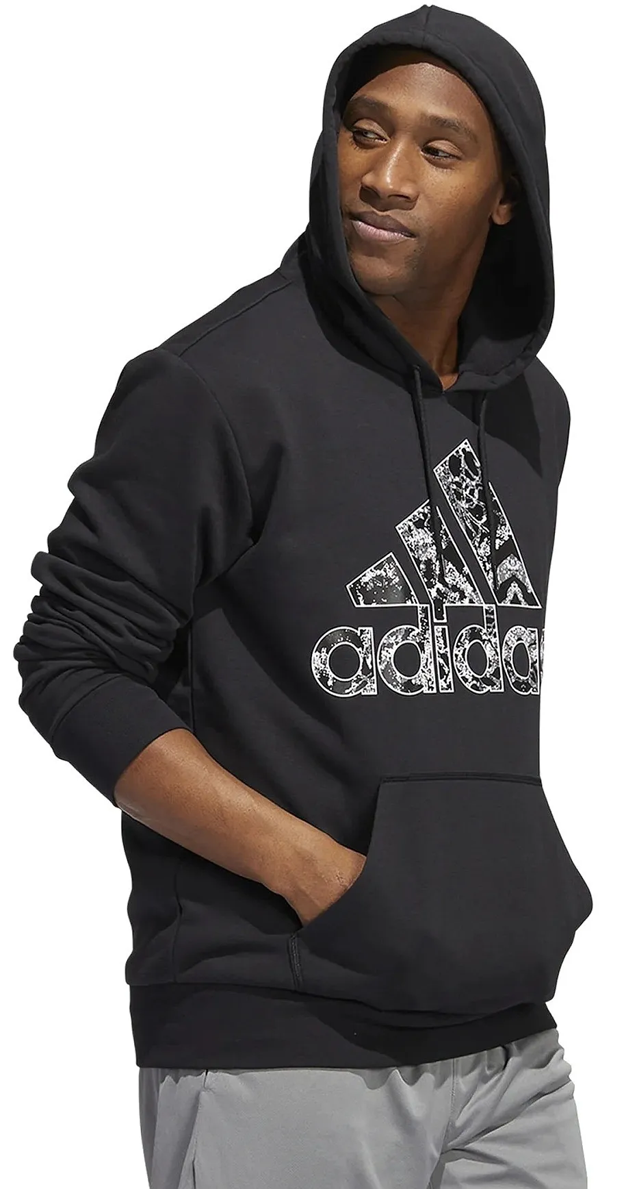 sudadera adidas Performance Legends Basketball Hoodie 2.0 - Black/White - men´s