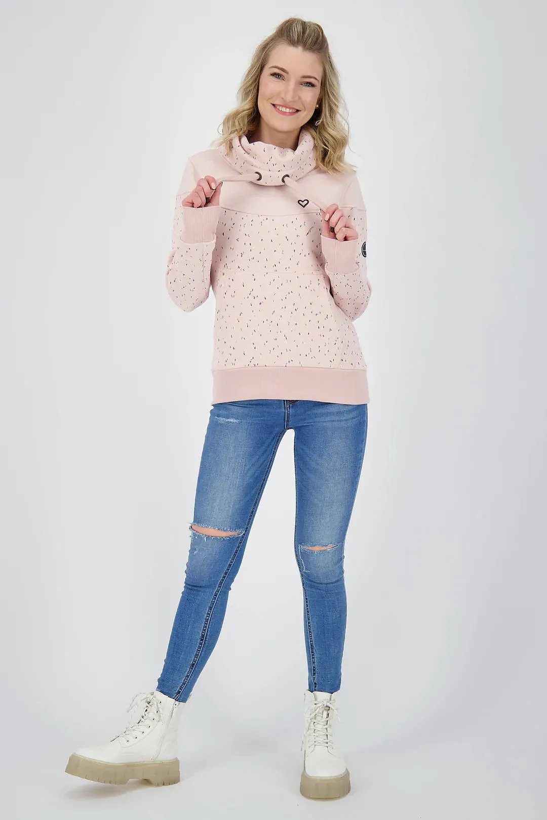 sudadera ALIFE AND KICKIN Sunshine B - Blossom Melange - women´s