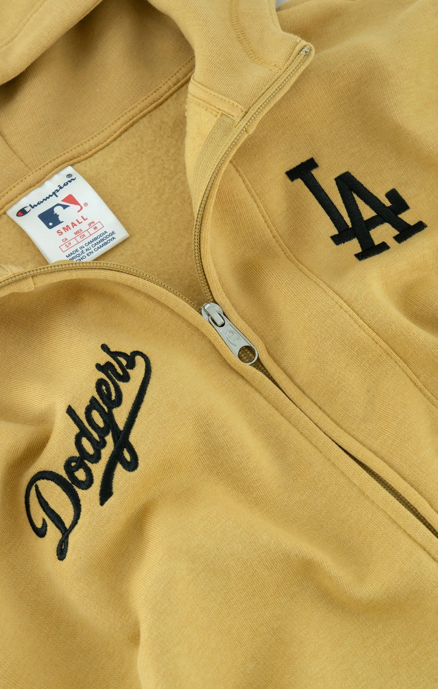 Sudadera boxy de felpa perchada MLB con capucha