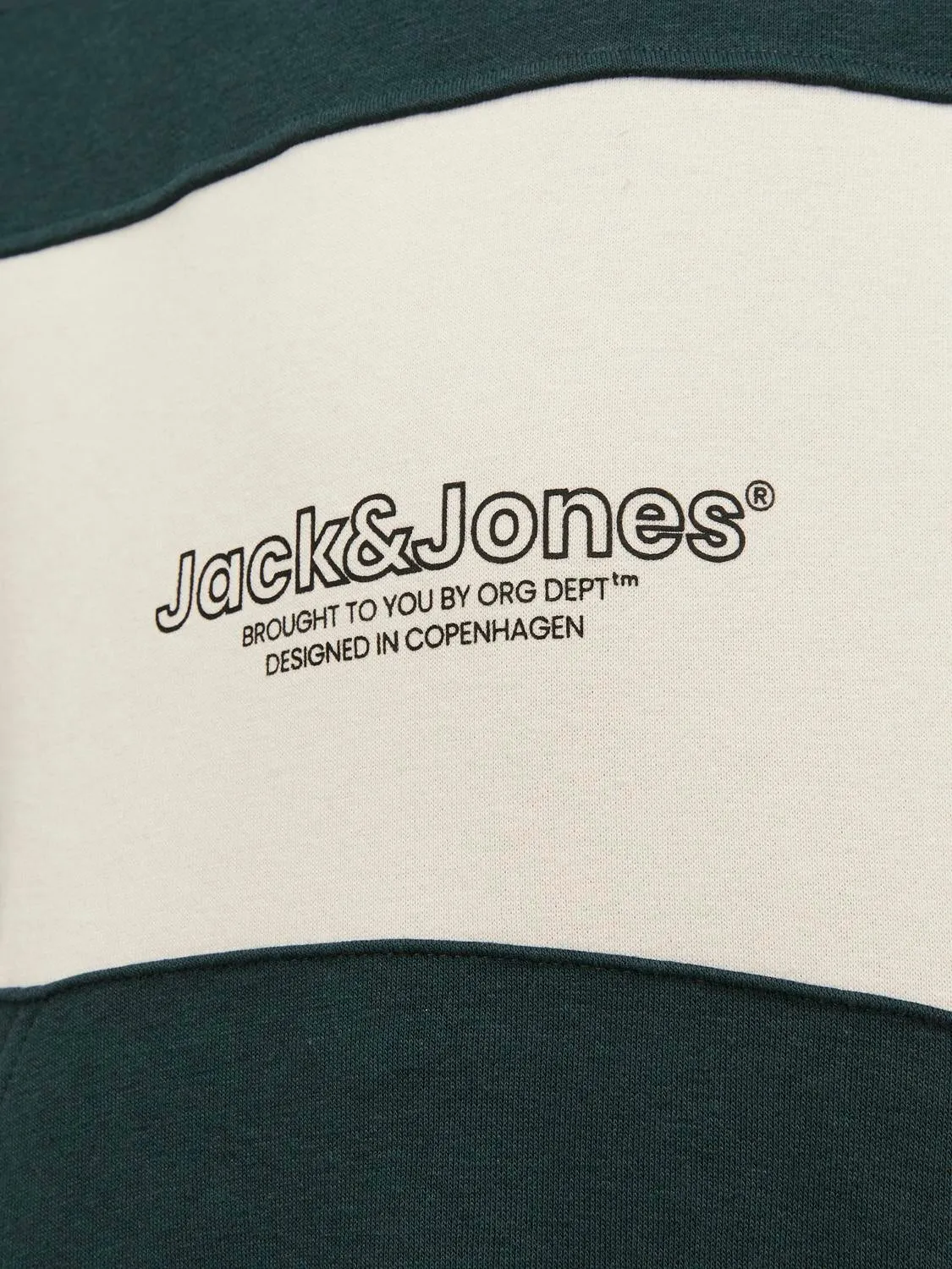 Sudadera con capucha Estampado Junior | Verde intermedio | Jack & Jones®