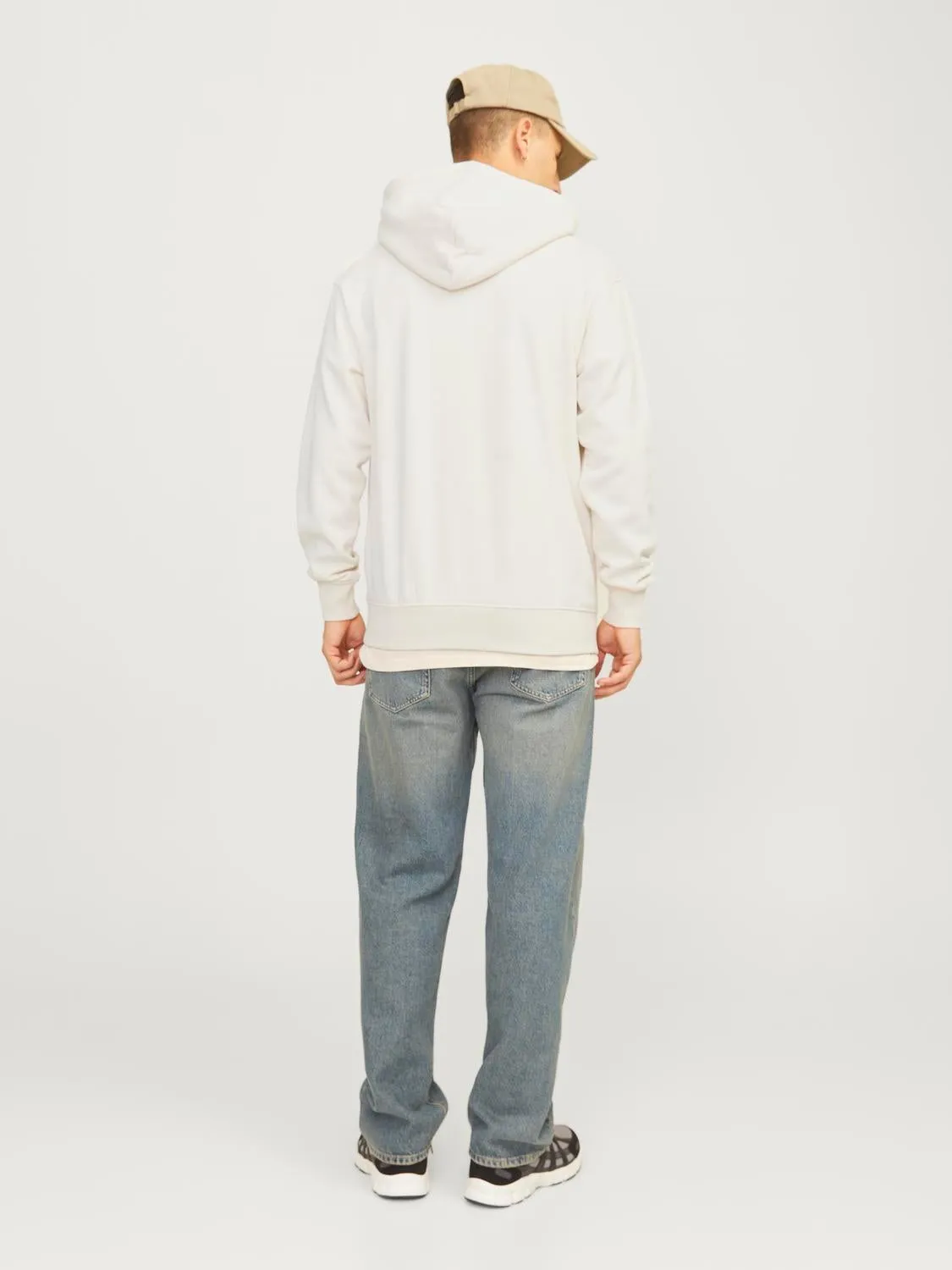 Sudadera con capucha Logotipo | Blanco hueso | Jack & Jones®