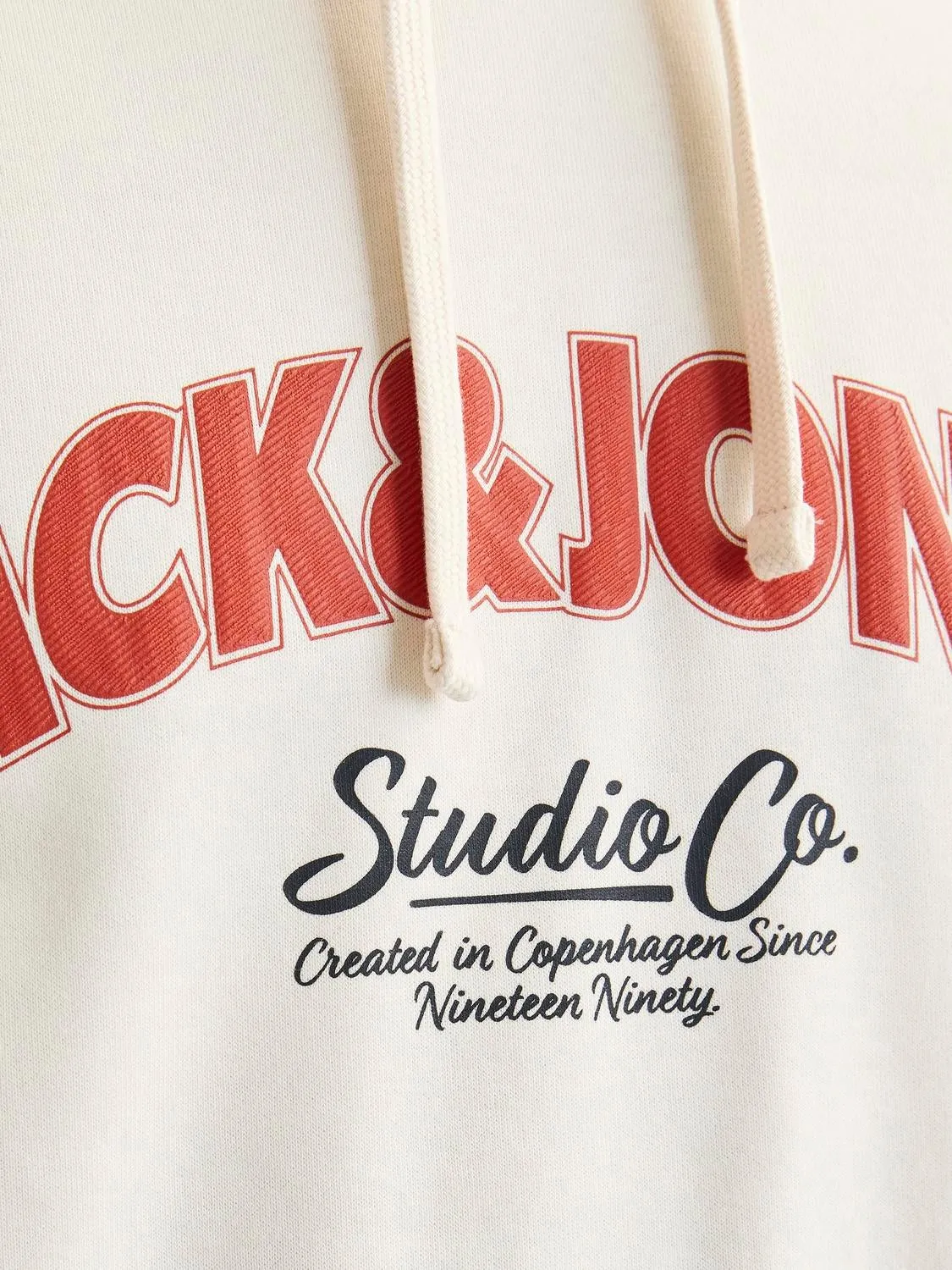 Sudadera con capucha Logotipo | Blanco hueso | Jack & Jones®