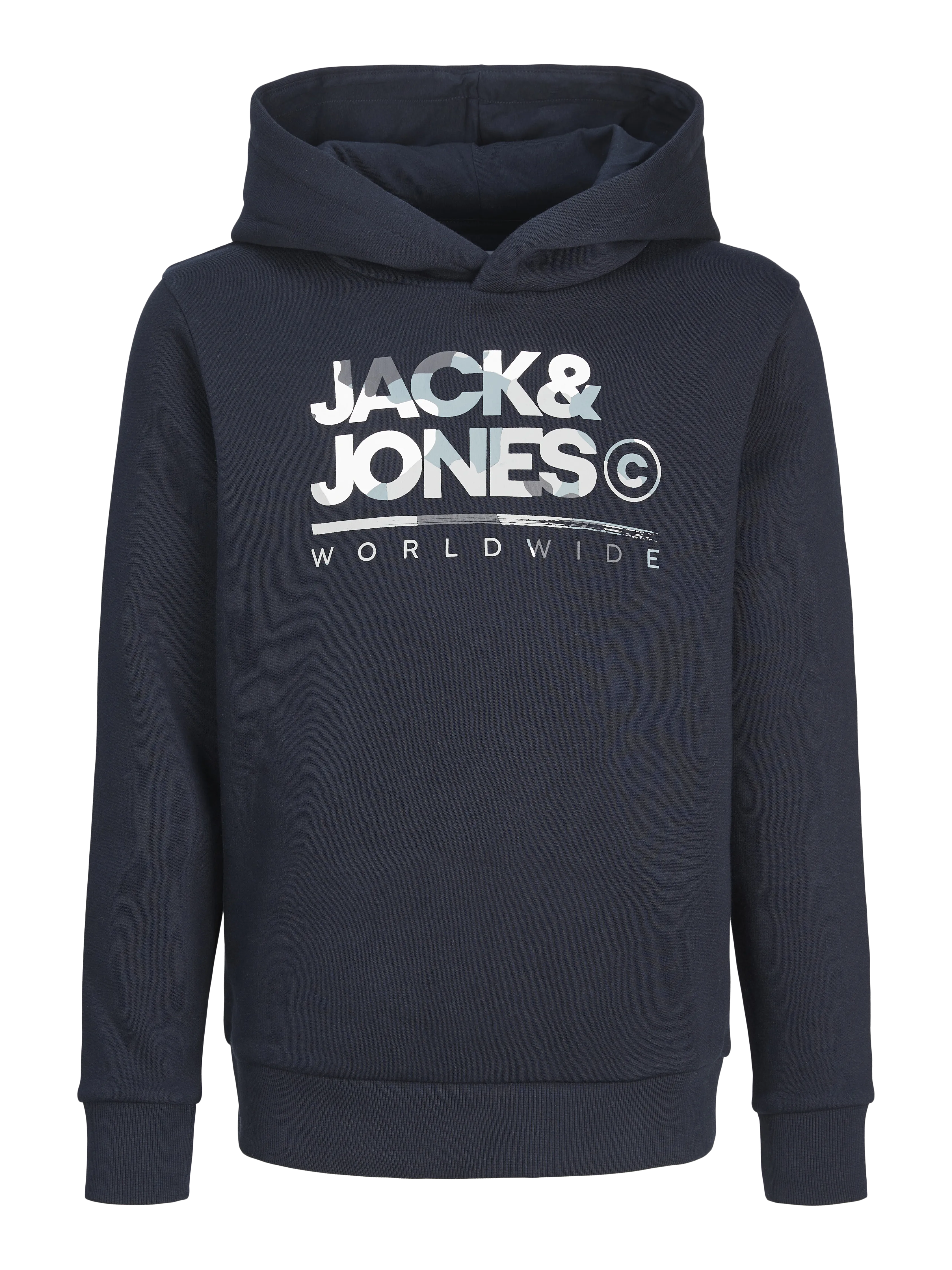 Sudadera con capucha Logotipo Bebés | Azul oscuro | Jack & Jones®