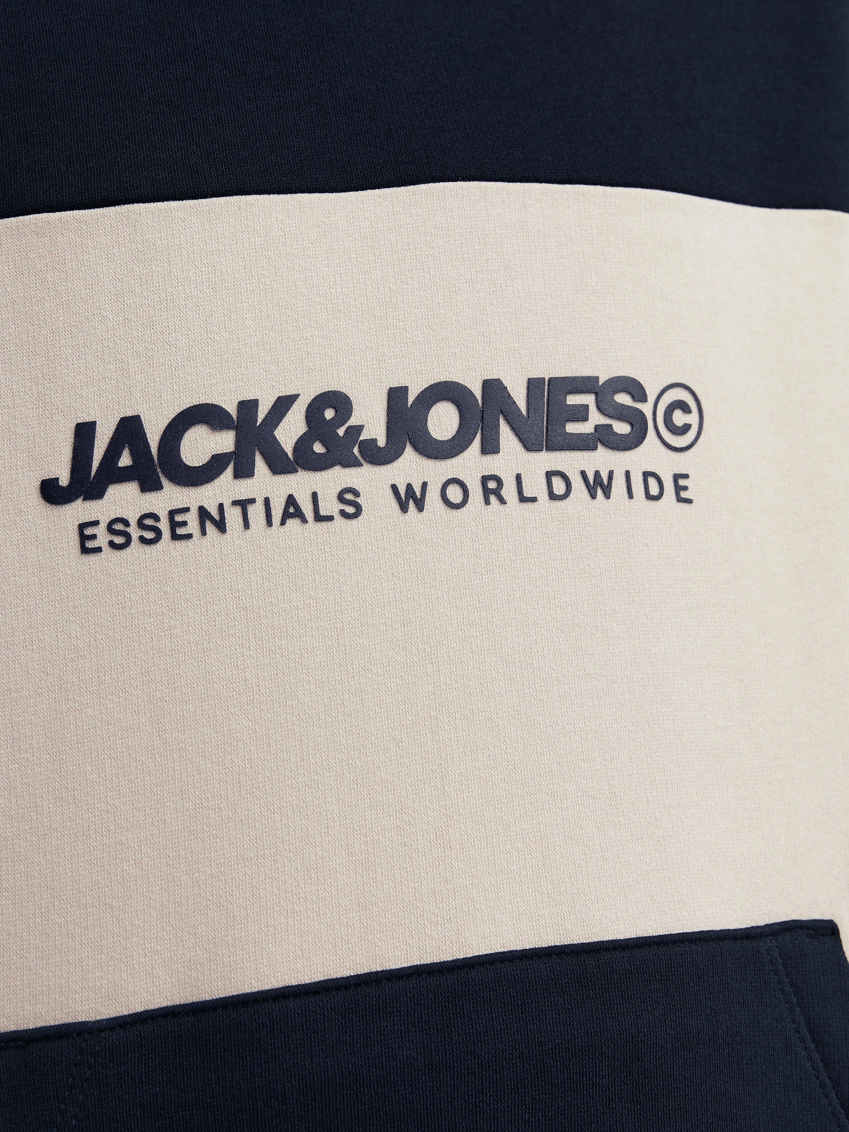 Sudadera con capucha Logotipo Junior | Azul oscuro | Jack & Jones®