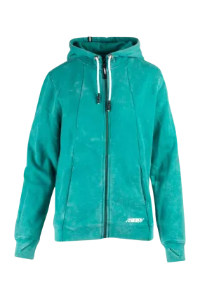 Sudadera con Capucha Mujer 509 A Frame Full Zip Esmeralda 