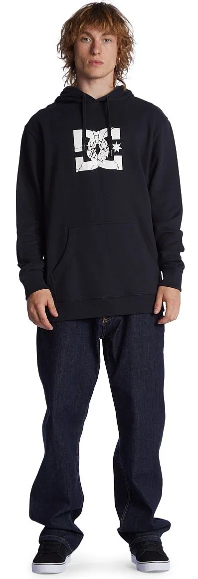 sudadera DC Shatter Pullover - KVJ0/Black - men´s