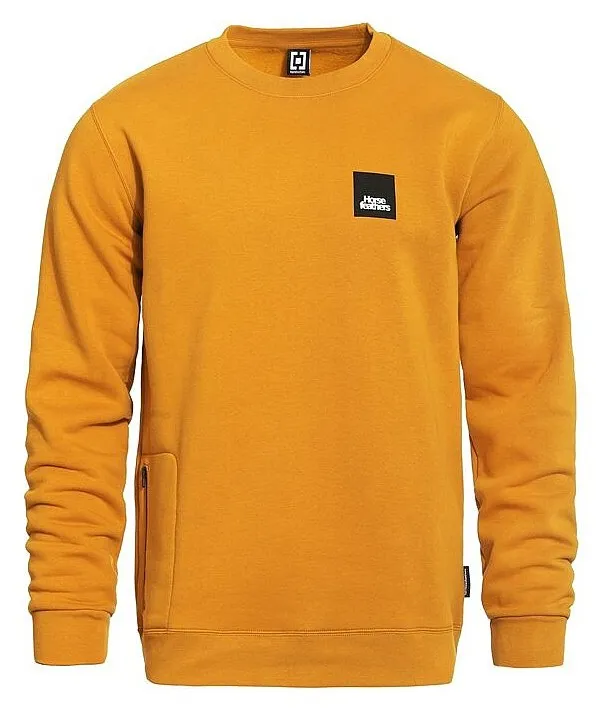 sudadera Horsefeathers Dunk - Sunflower - men´s