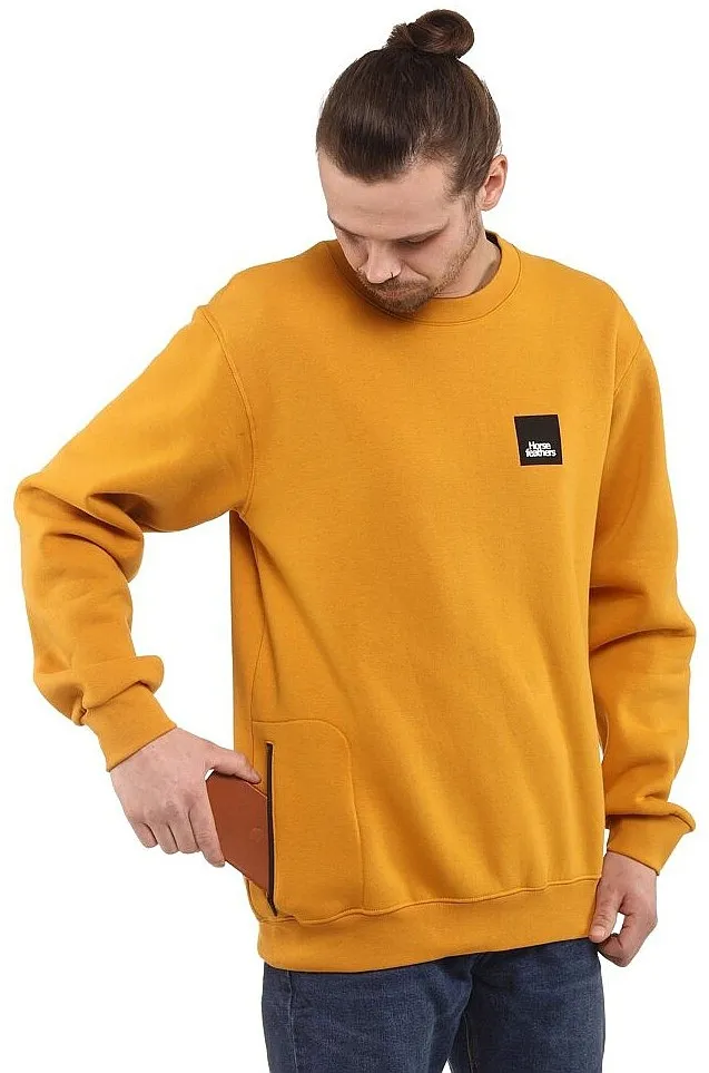 sudadera Horsefeathers Dunk - Sunflower - men´s