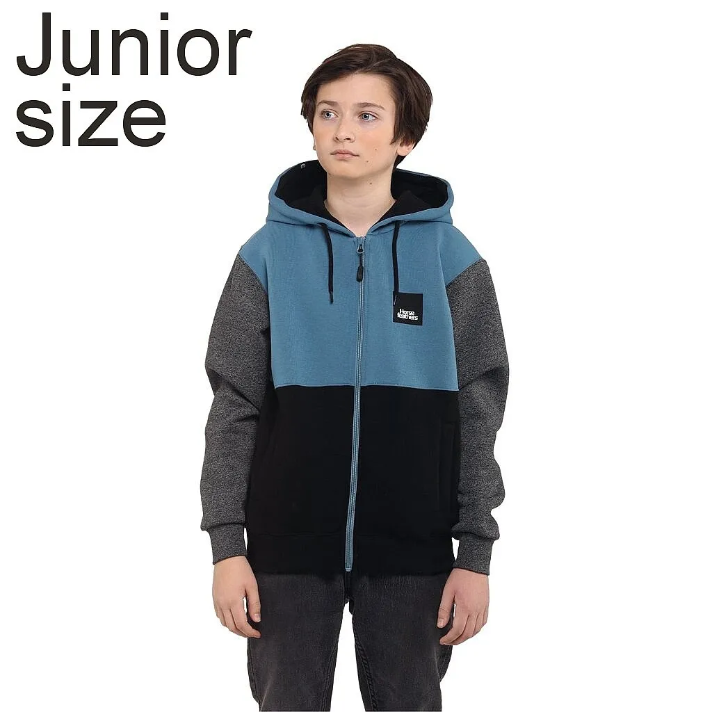 sudadera Horsefeathers Jordan II Zip - Blue Heaven - unisex junior