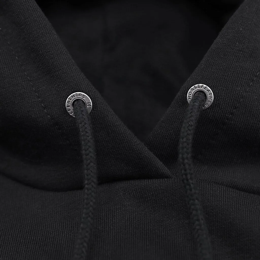 sudadera Horsefeathers Label - Black - men´s