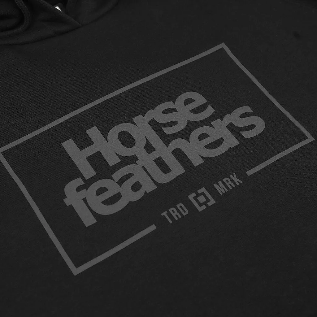 sudadera Horsefeathers Label - Black - men´s