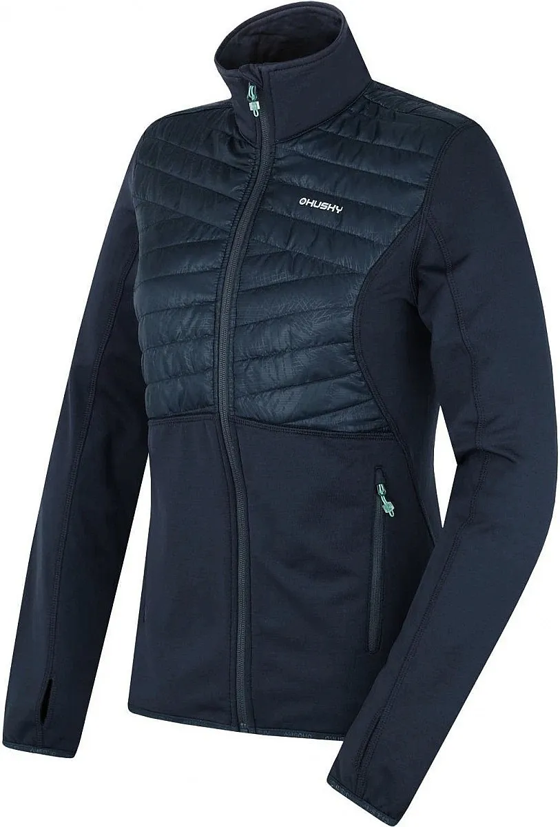 sudadera Husky Airy L Zip - Dark Blue - women´s