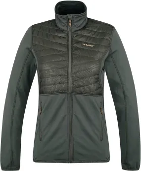 sudadera Husky Airy L Zip - Dark Grey Green - women´s