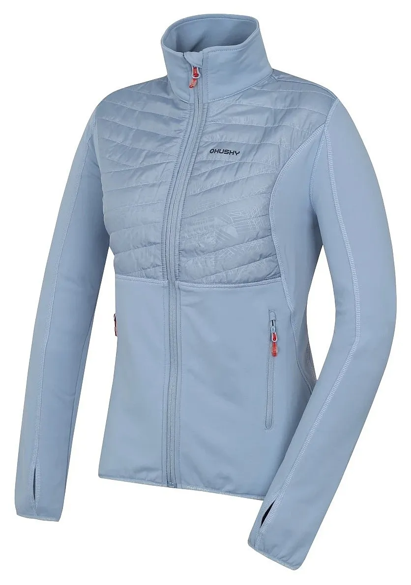 sudadera Husky Airy L Zip - Light Blue - women´s