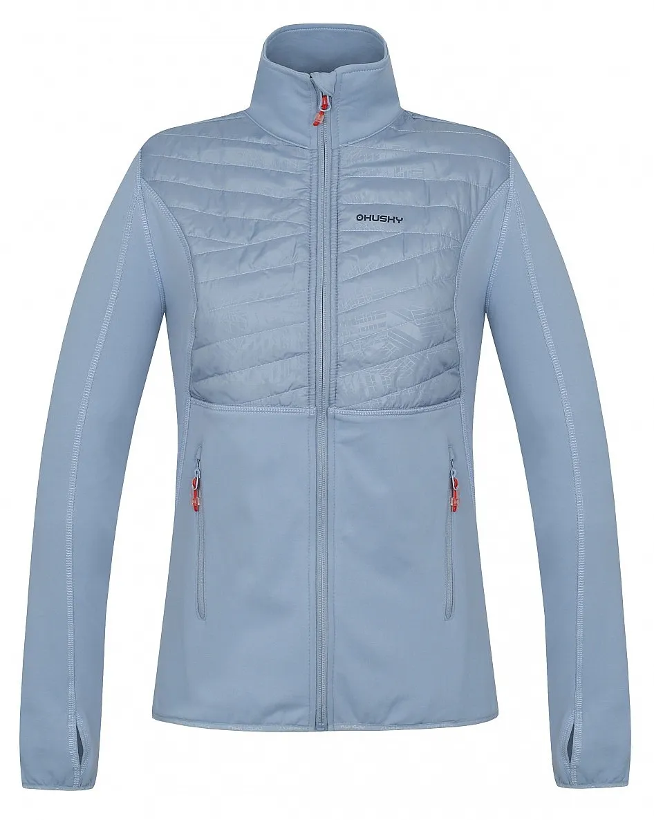 sudadera Husky Airy L Zip - Light Blue - women´s