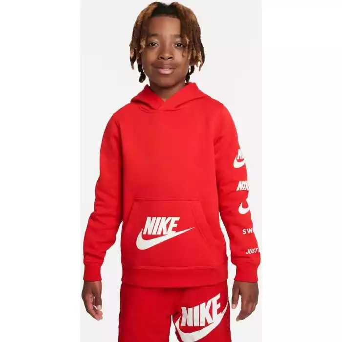 Sudadera Nike B Nsw Si Flc Po Hoodie Bb Fn7724-657