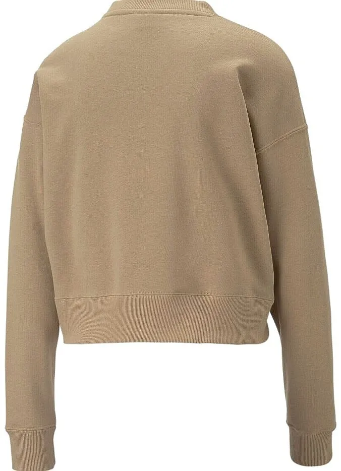 sudadera Puma Classics Crew TR - Dusty Tan - women´s