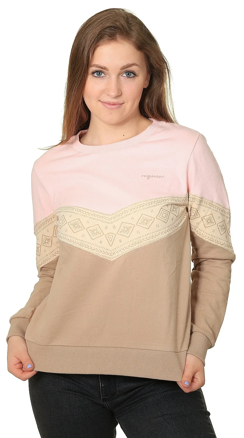 sudadera Ragwear Nattivo Sweat Organic Gots - 4063/Light Pink - women´s