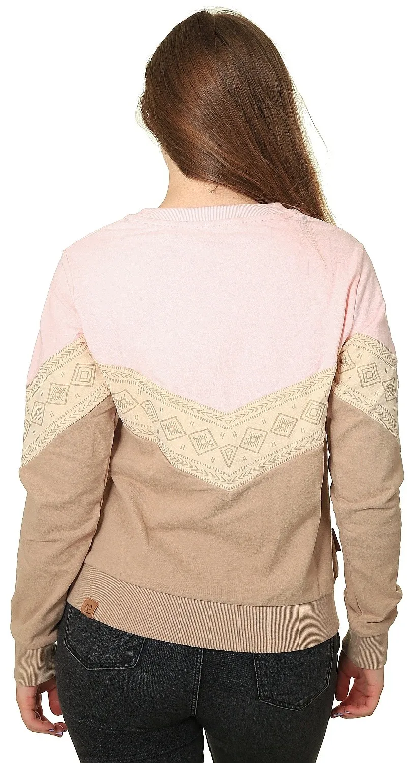 sudadera Ragwear Nattivo Sweat Organic Gots - 4063/Light Pink - women´s