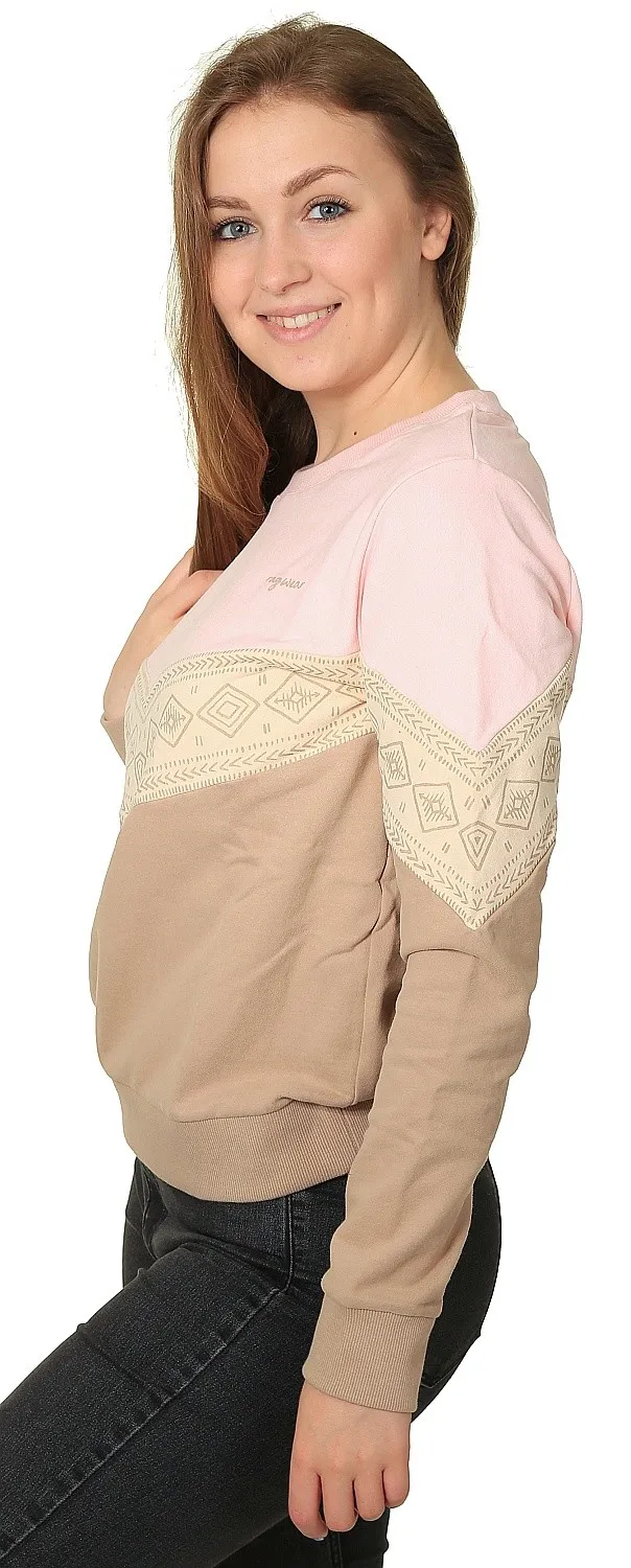 sudadera Ragwear Nattivo Sweat Organic Gots - 4063/Light Pink - women´s