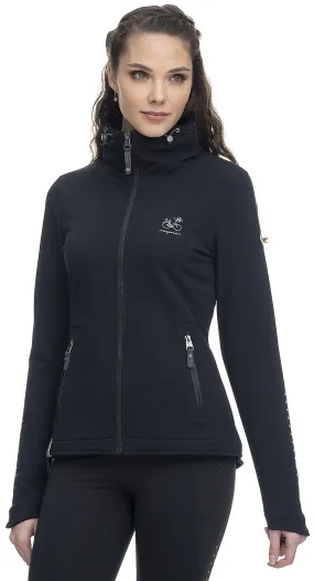 sudadera Ragwear Vica Zip - 1010/Black - women´s