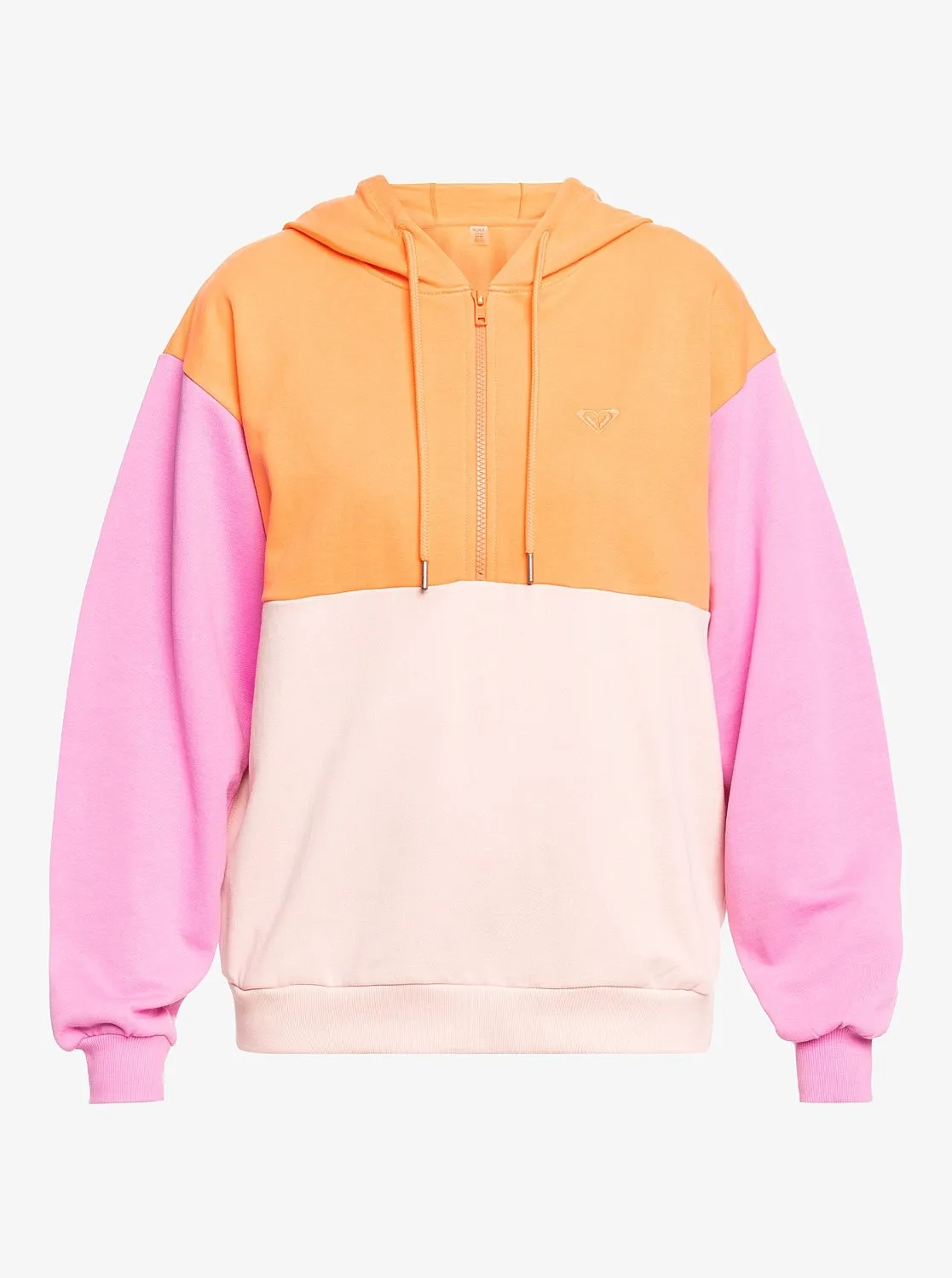 sudadera Roxy Essential Energy Cblock Hoodie - NGZ0/Mock Orange - women´s