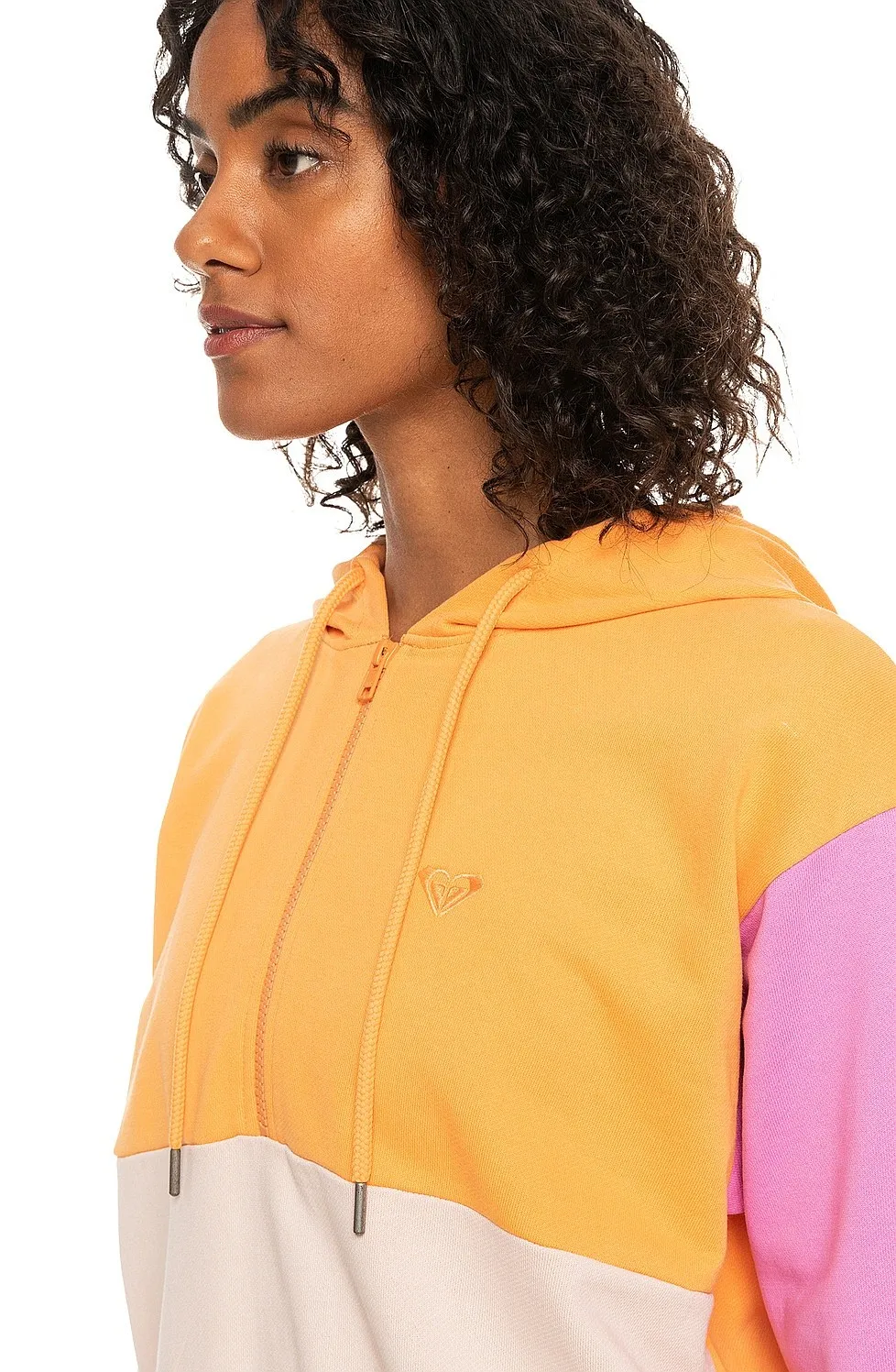 sudadera Roxy Essential Energy Cblock Hoodie - NGZ0/Mock Orange - women´s