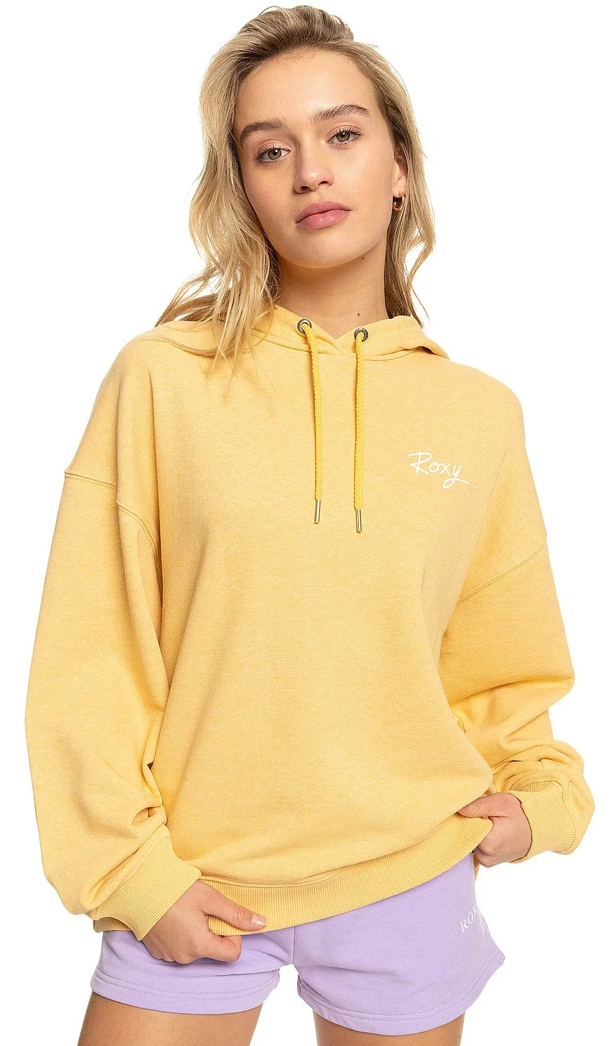 sudadera Roxy Lights Out B - NFK0/Flax - women´s