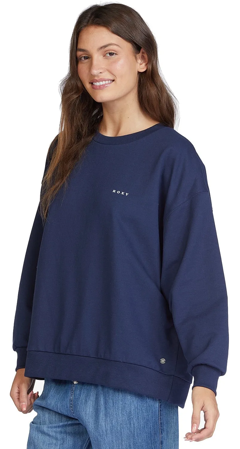 sudadera Roxy Morning Hike C - BSP0/Mood Indigo - women´s