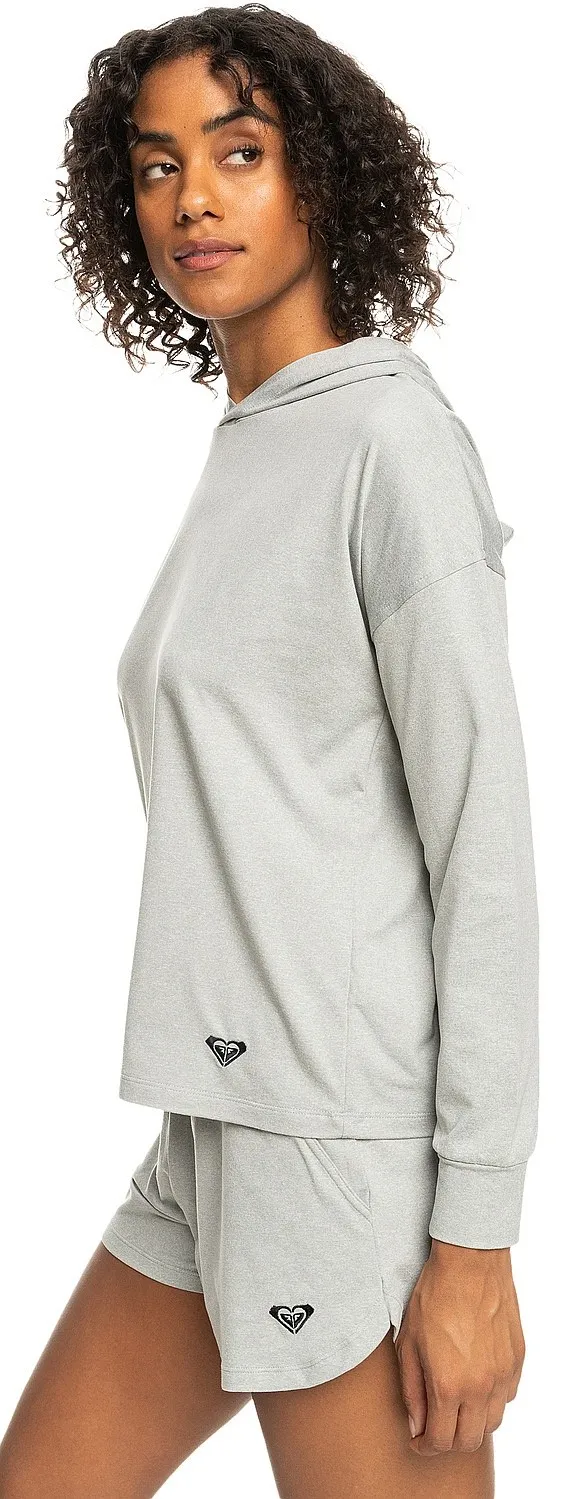 sudadera Roxy Naturally Active Hoodie - SGRH/Heritage Heather - women´s