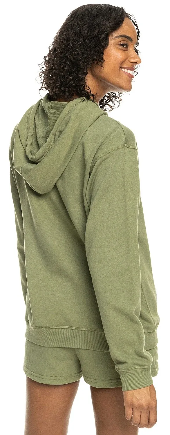 sudadera Roxy Surf Stoked Hoodie Terry - GNG0/Loden Green - women´s