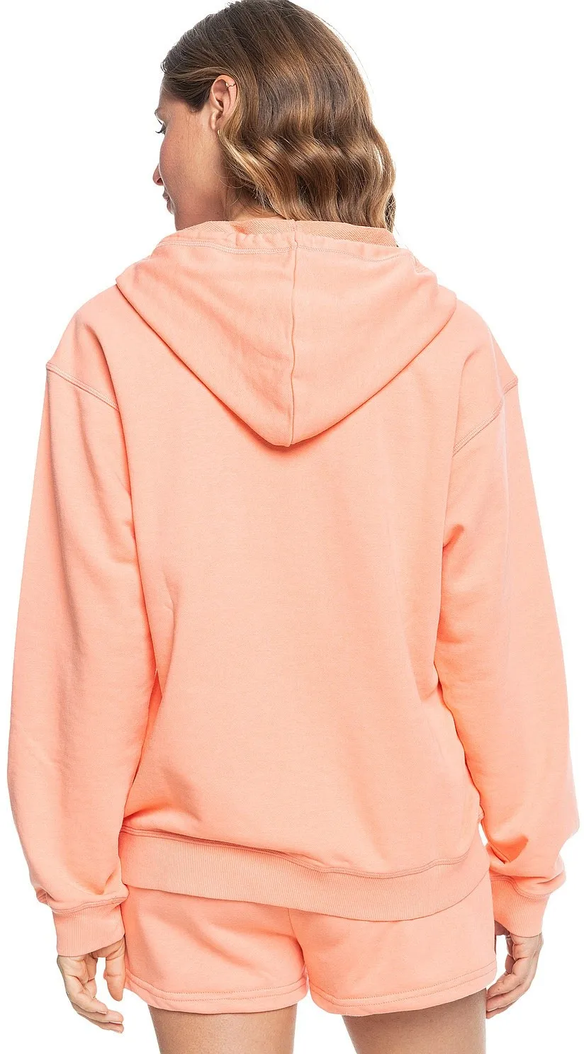 sudadera Roxy Surf Stoked Zipped Terry Zip - MFQ0/Papaya Punch - women´s