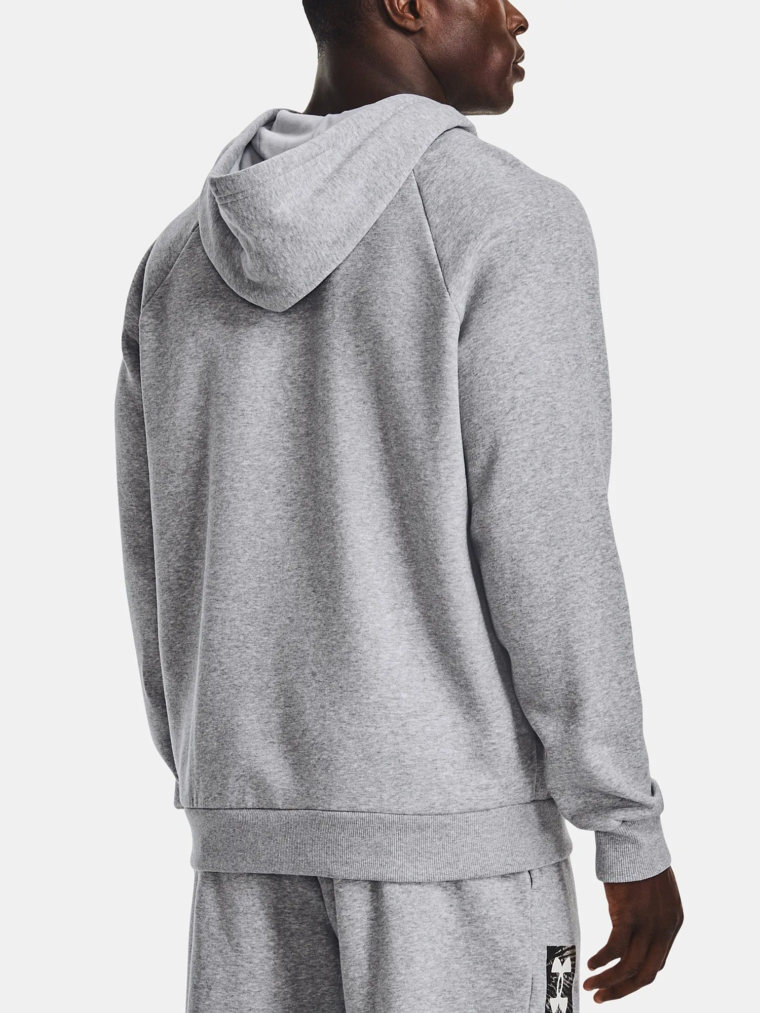 sudadera Under Armour Rival Fleece Graphic - Mod Gray Light Heather - men´s