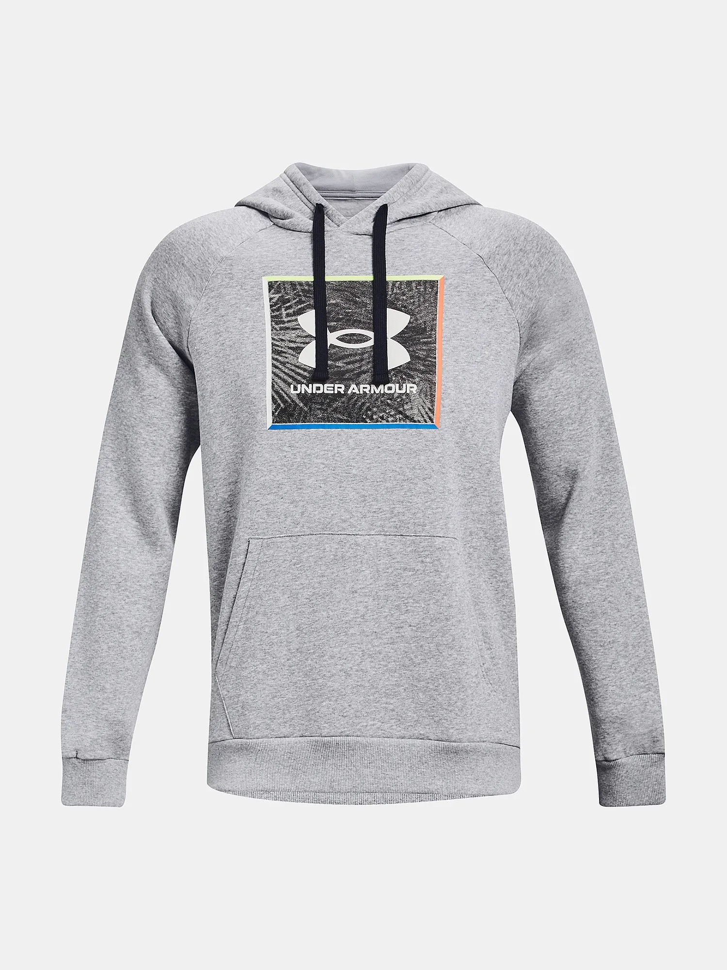 sudadera Under Armour Rival Fleece Graphic - Mod Gray Light Heather - men´s