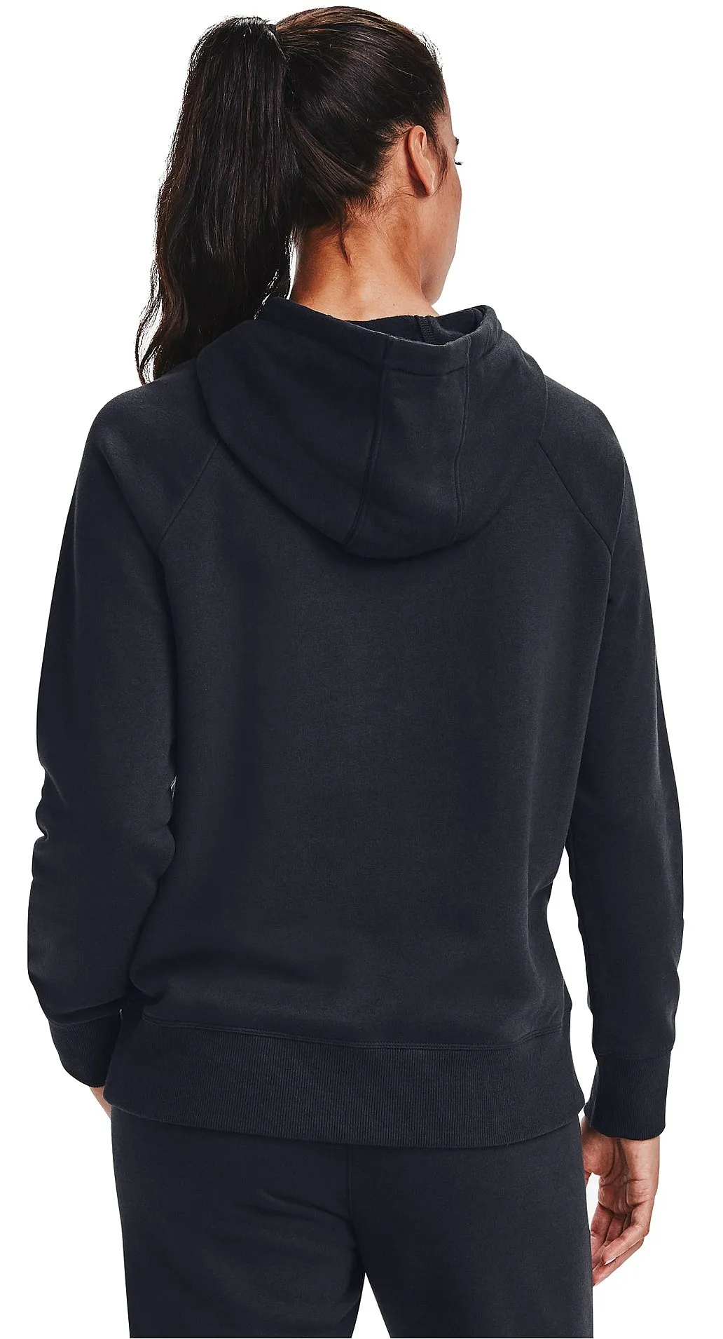 sudadera Under Armour Rival Fleece Logo - 001/Black/White - women´s