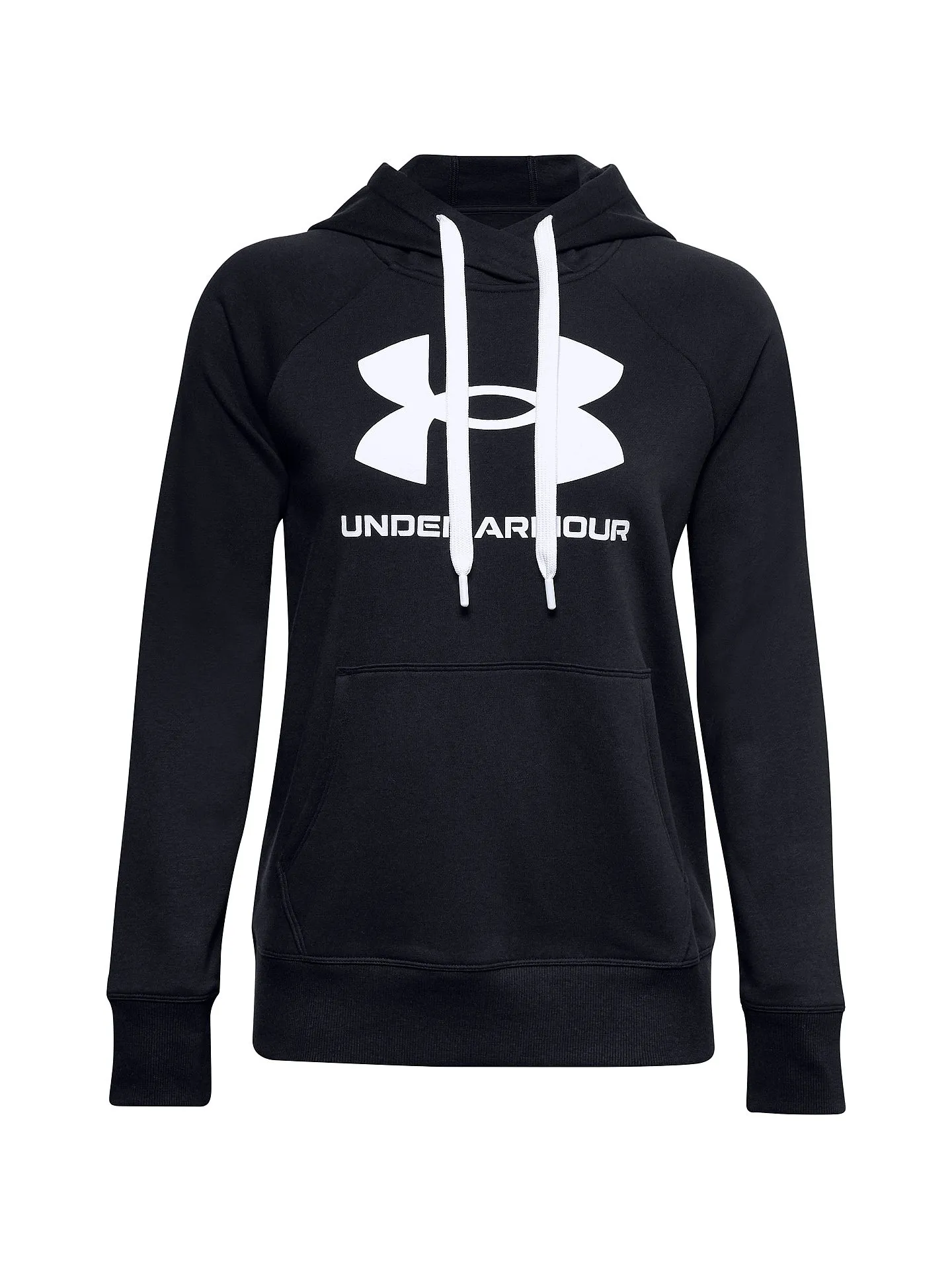 sudadera Under Armour Rival Fleece Logo - 001/Black/White - women´s