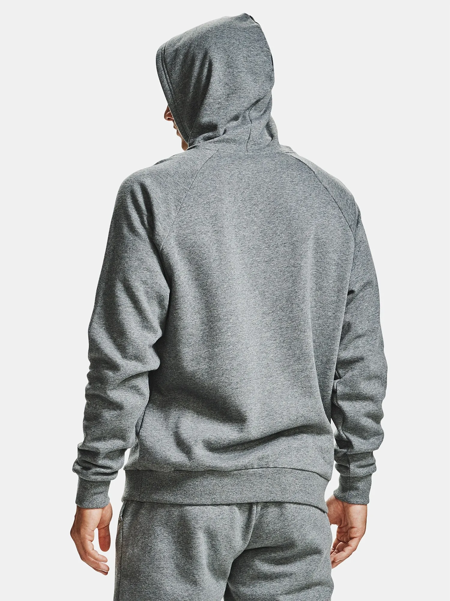 sudadera Under Armour Rival Fleece - Pitch Gray Light Heather - men´s