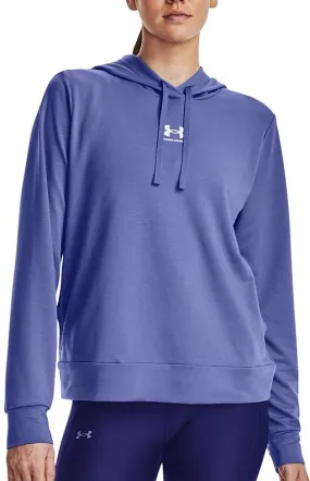 sudadera Under Armour Rival Terry - 495/Baja Blue/White - women´s